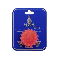 Іграшка Modes Denta м'яч міна для собак, розмір XS, 4 см, рожевий Іграшка Modes Denta м'яч міна для собак, розмір XS, 4 см, рожевий