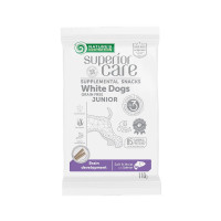 Беззерновые лакомства Natures Protection Superior Care White Dogs Brain Development, для белых собак, с лососем, 110 г Беззерновые лакомства Natures Protection Superior Care White Dogs Brain Development, для белых собак, с лососем, 110 г