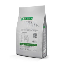 Сухий корм Natures Protection Superior Care White Dogs Adult Small&Mini Breeds для собак, з комахами, 1.5 кг Сухий корм Natures Protection Superior Care White Dogs Adult Small&Mini Breeds для собак, з комахами, 1.5 кг