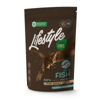 Беззерновий сухий корм Natures Protection Lifestyle Adult Cat White Fish для дорослих котів, з білою рибою, 400 г Беззерновий сухий корм Natures Protection Lifestyle Adult Cat White Fish для дорослих котів, з білою рибою, 400 г