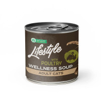 Консерви Natures Protection Lifestyle Adult Longhair Poultry Soup для котів з довгою шерстю, курячий суп, 140 мл Консерви Natures Protection Lifestyle Adult Longhair Poultry Soup для котів з довгою шерстю, курячий суп, 140 мл