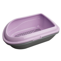 Туалет AnimAll CNR-130 для котів, під наповнювач, з сіткою, фіолетовий, 57×39×23 см Туалет AnimAll CNR-130 для котів, під наповнювач, з сіткою, фіолетовий, 57×39×23 см