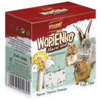 Минеральный камень Vitapol Wapienko Mineral Block для грызунов, попкорн, 40 г Минеральный камень Vitapol Wapienko Mineral Block для грызунов, попкорн, 40 г
