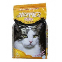 Бентонитовый наполнитель Мурка для кошачьего туалета, желтая, песок (0.32-0.8 мм), 5 кг Бентонитовый наполнитель Мурка для кошачьего туалета, желтая, песок (0.32-0.8 мм), 5 кг