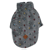 Батник Paw Star Bonibon Plush для собак, размер XL, серый Батник Paw Star Bonibon Plush для собак, размер XL, серый