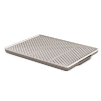 Килимок під туалет Georplast Genius пластиковий з піддоном, 46×36×3 см, сірий меланж/коричневий Килимок під туалет Georplast Genius пластиковий з піддоном, 46×36×3 см, сірий меланж/коричневий