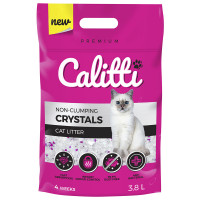 Силікагелевий наповнювач Calitti Crystals для котячого туалету, 3.8 л Силікагелевий наповнювач Calitti Crystals для котячого туалету, 3.8 л