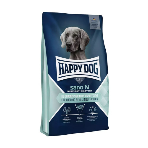 Сухий корм Happy Dog Supreme Sano N для собак при проблемах нирок, печінки і сердцево-судинних захворюваннях, 1 кг