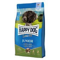 Сухий корм Happy Dog Sens Junior Lamm для собак від 7 до 18 місяців, з ягням, 4 кг Сухий корм Happy Dog Sens Junior Lamm для собак від 7 до 18 місяців, з ягням, 4 кг