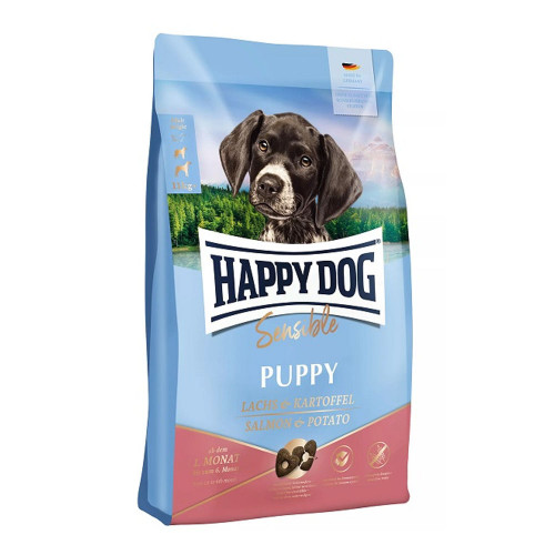 Сухий корм Happy Dog Sens Puppy Lachs для цуценят, з лососем, 1 кг
