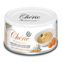 Консерви Cherie Urinary Care для котів, шматочки курки та гарбуза в соусі, 80 г Консерви Cherie Urinary Care для котів, шматочки курки та гарбуза в соусі, 80 г