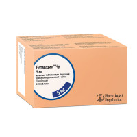 Таблетки жувальні Boehringer Ingelheim Ветмедин Чу для собак з серцевою недостатністю, 5 мг, 10 табл Таблетки жувальні Boehringer Ingelheim Ветмедин Чу для собак з серцевою недостатністю, 5 мг, 10 табл