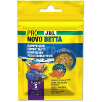 Корм JBL Pronovo Betta Flake S для бойцовых рыбок, хлопья, 20 мл, 6 г