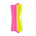 Щітка Pet Teezer Detangling&Grooming Pink/Yellow для розплутування шерсті собак, рожево-жовта