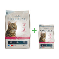 Сухой корм Pro-Nutrition Flatazor Crocktail Adult With Turkey для взрослых кошек, с индейкой, 10+2 кг, Акция Сухой корм Pro-Nutrition Flatazor Crocktail Adult With Turkey для взрослых кошек, с индейкой, 10+2 кг, Акция