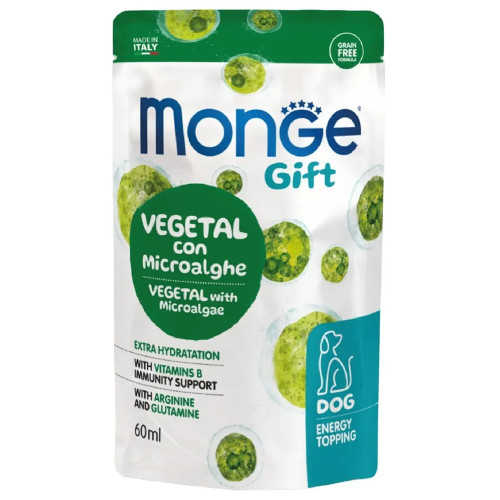 Топінг Monge Gift Dog Vegetal Microalgae для собак, 60 г