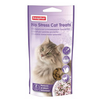 Подушечки Beaphar No Stress Cat Treats для кошек, антистресс, 35 г Подушечки Beaphar No Stress Cat Treats для кошек, антистресс, 35 г