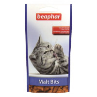 Подушечки Beaphar Malt Bits для котів, виведення шерсті зі шлунка, 35 г Подушечки Beaphar Malt Bits для котів, виведення шерсті зі шлунка, 35 г