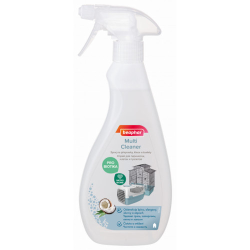 Спрей Beaphar Multi-Cleaner с пробиотиками, от запахов и пятен, 500 мл