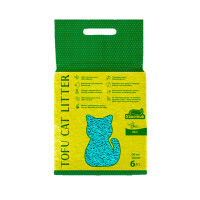 Соевый наполнитель Хвостик Tofu Cat Litter Mint для кошачьего туалета, с ароматом мяты, 2.6 кг (6 л) Соевый наполнитель Хвостик Tofu Cat Litter Mint для кошачьего туалета, с ароматом мяты, 2.6 кг (6 л)
