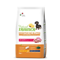 Сухой корм Natural Trainer Sensitive Adult Rabbit для собак мелких пород с чувствительным пищеварением, с кроликом, 2 кг Сухой корм Natural Trainer Sensitive Adult Rabbit для собак мелких пород с чувствительным пищеварением, с кроликом, 2 кг