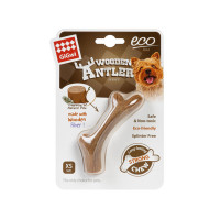 Іграшка GiGwi Wooden Antler Ріг жувальний для собак, розмір XS, коричневий Іграшка GiGwi Wooden Antler Ріг жувальний для собак, розмір XS, коричневий