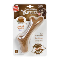 Игрушка GiGwi Wooden Antler Рог жевательный для собак размер M, коричневый Игрушка GiGwi Wooden Antler Рог жевательный для собак размер M, коричневый