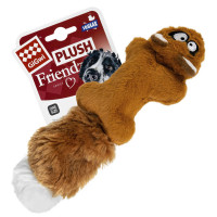 Іграшка GiGwi Plush Білка для собак, з двома пищалками, 24 см Іграшка GiGwi Plush Білка для собак, з двома пищалками, 24 см