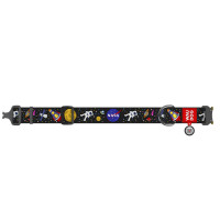 Ошейник Waudog Nylon c QR-паспортом для собак, рисунок "NASA", нейлон/металл, размер XXL, 35 мм/43-70 см Ошейник Waudog Nylon c QR-паспортом для собак, рисунок "NASA", нейлон/металл, размер XXL, 35 мм/43-70 см