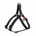 Шлея водостійка WAUDOG Waterproof для собак, метал, XS, 25 мм/60-90 см, чорний