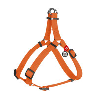 Шлея водостойкая WAUDOG Waterproof для собак, металл, XS, 25 мм/60-90 см, оранжевый Шлея водостойкая WAUDOG Waterproof для собак, металл, XS, 25 мм/60-90 см, оранжевый