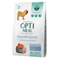 Сухой корм Optimeal Beauty для собак средних и крупных пород, гипоаллергенный, с лососем, 4 кг Сухой корм Optimeal Beauty для собак средних и крупных пород, гипоаллергенный, с лососем, 4 кг