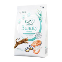 Сухой корм Optimeal Beauty Fitness для кошек, контроль избыточного веса, на основе морепродуктов, 1.5 кг Сухой корм Optimeal Beauty Fitness для кошек, контроль избыточного веса, на основе морепродуктов, 1.5 кг