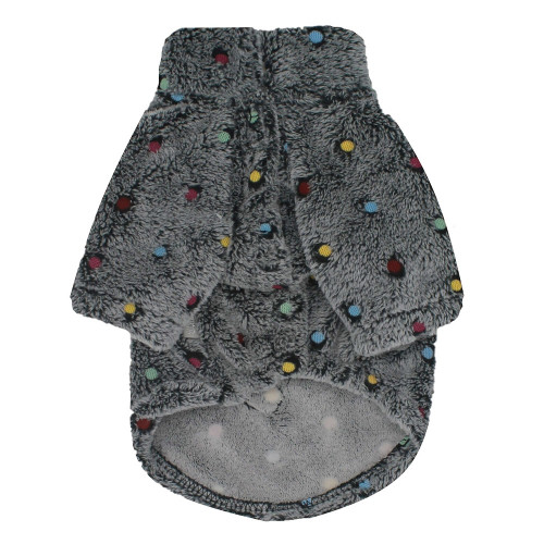 Батник Paw Star Bonibon Plush для собак, розмір S, сірий