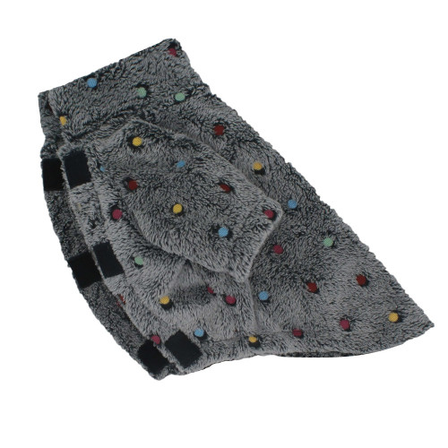 Батник Paw Star Bonibon Plush для собак, розмір XXL, сірий