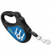 Повідець-рулетка Waudog R-leash для собак, малюнок "Патрон", розмір L, до 50 кг, 5 м, світловідбиваюча стрічка