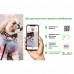 Шлея Waudog Nylon з QR-паспортом, для собак, анатомічна, малюнок "Патрон", розмір M, 40-70 см/50-80 см