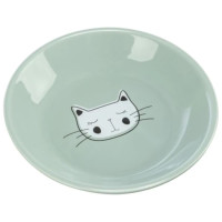 Миска Trixie Ceramic Bowl для котів, пласка, керамічна, діаметр 14 см, 200 мл Миска Trixie Ceramic Bowl для котів, пласка, керамічна, діаметр 14 см, 200 мл