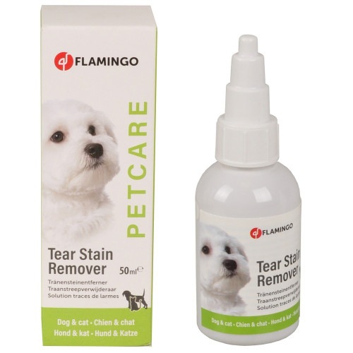 Краплі Flamingo Petcare Tear Stain Remover для видалення плям від сліз у собак і котів, 50 мл