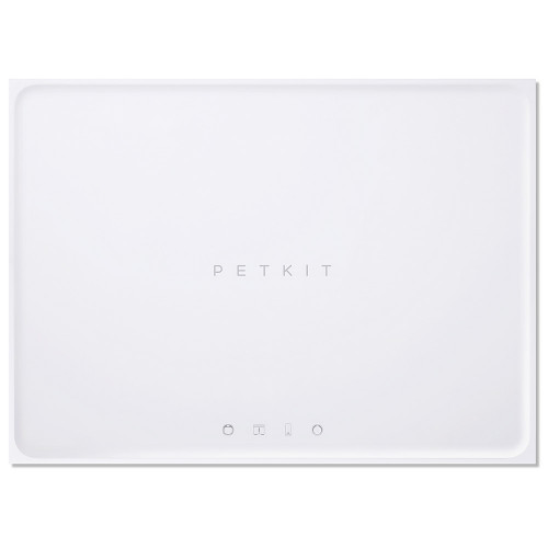 Килимок під миску Petkit Pet Mat White для котів та собак, антиковзний, силікон, 46×34 см, білий
