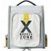 Рюкзак-переноска Petkit Breezy Zone Yellow/Grey для собак і котів, 35×27×43 см, сірий