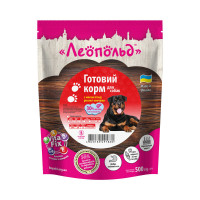Влажный корм Леопольд Готовый корм для собак с мясом птицы, рисом и овощами, 500 г Влажный корм Леопольд Готовый корм для собак с мясом птицы, рисом и овощами, 500 г