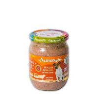 Консервы Леопольд Мясные деликатесы для собак, с мясом ягнят, 500 г Консервы Леопольд Мясные деликатесы для собак, с мясом ягнят, 500 г
