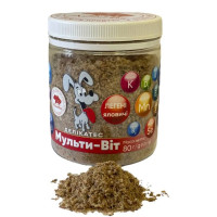 Лакомство AnimalHome Мульти-Вит для собак, легкие говяжьи молотые сушеные, 80 г Лакомство AnimalHome Мульти-Вит для собак, легкие говяжьи молотые сушеные, 80 г