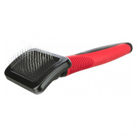 Пуходерка Trixie Soft Brush для собак та котів, пластик, з металевими зубцями, 7×16 см Пуходерка Trixie Soft Brush для собак та котів, пластик, з металевими зубцями, 7×16 см