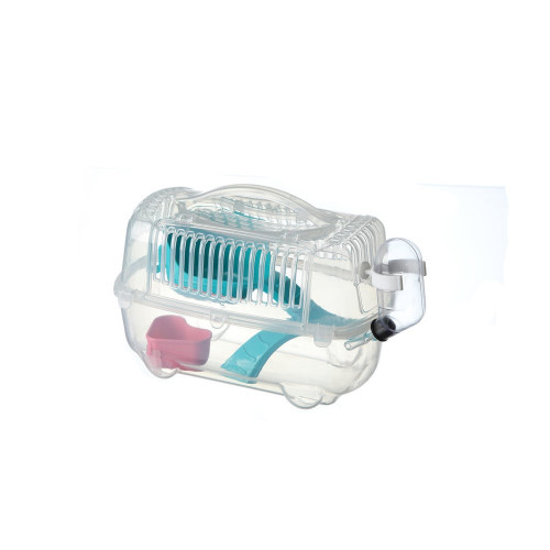 Клетка AnimAll Crystal P1236 для хомяков, 28.5×19.5×27 см, бирюзовая