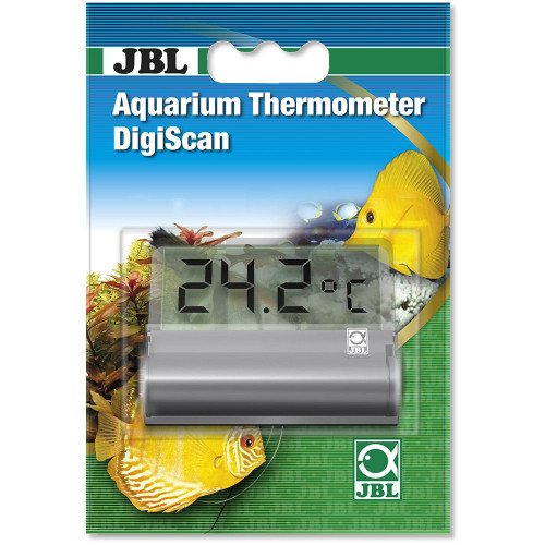 Цифровой аквариумный термометр JBL Aquarium Thermometer DigiScan, 6.5×5 см
