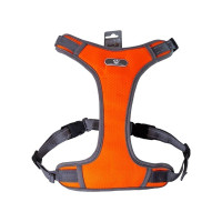 Шлея AnimAll HL-8005-1 для собак, оранжевая, S, 28-34 см/28-48 см Шлея AnimAll HL-8005-1 для собак, оранжевая, S, 28-34 см/28-48 см