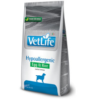Сухой корм Farmina Vet Life Hypoallergenic EGG & RICE для собак, диетическое питание при пищевой аллергии, 2 кг Сухой корм Farmina Vet Life Hypoallergenic EGG & RICE для собак, диетическое питание при пищевой аллергии, 2 кг