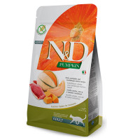Беззерновой сухой корм Farmina N&D Cat Pumpkin Duck&Cantaloupe для взрослых кошек, с уткой и тыквой, 5 кг